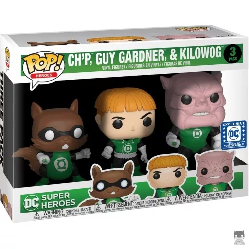 Figurine Funko POP Ch'p, Guy Gardner & Kilowog (Pop! Vinyl)