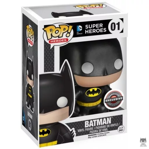Figurine Funko POP Batman (Noir) (Color variant)