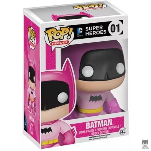 Figurine Funko POP Batman (Rose) (Color variant)
