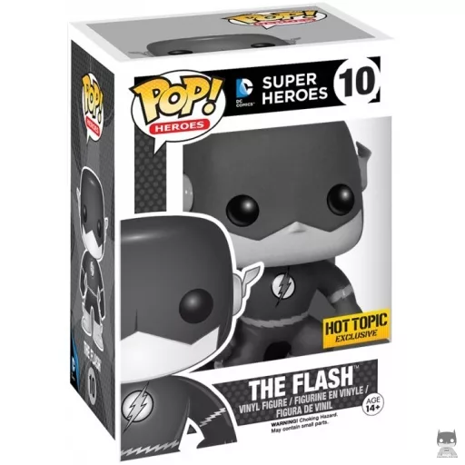 Figurine Funko POP Flash (Noir & Blanc) (Exclusive)