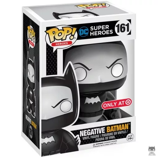 Figurine Funko POP Batman Négatif (DC Super Heroes)