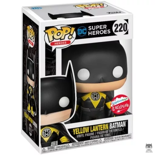 Figurine Funko POP Batman Yellow Lantern (Batman (Bruce Wayne))