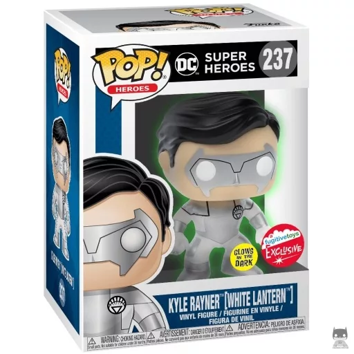 Figurine Funko POP Kyle Rayner White Lantern (Glow in the Dark) (Glow in the Dark)