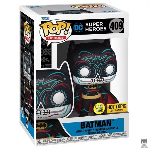 Figurine Funko POP Batman (Dia de los DC) (Glow in the Dark) (Batman (Bruce Wayne))
