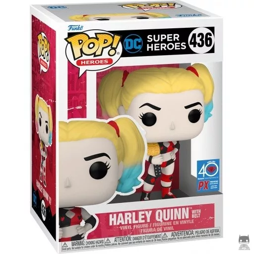 Figurine Funko POP Harley Quinn avec Ceinture (Harley Quinn (Harleen Quinzel))