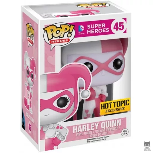 Figurine Funko POP Harley Quinn (Rose & Blanc) (DC Super Heroes)