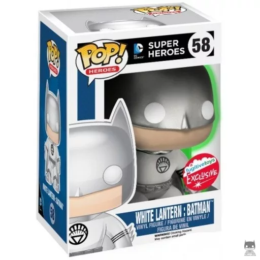 Figurine Funko POP White Lantern Batman (Glow in the Dark) (Batman (Bruce Wayne))