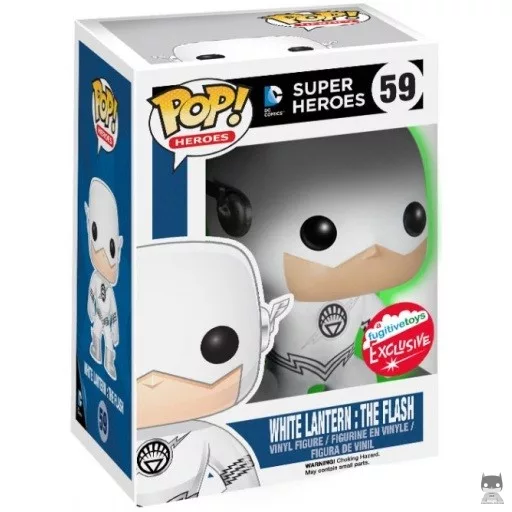 Figurine Funko POP White Lantern The Flash (Glow in the Dark) (DC Super Heroes)