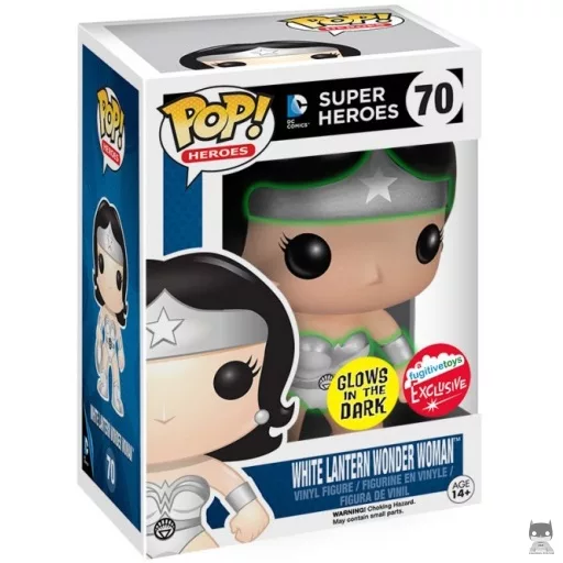 Figurine Funko POP Wonder Woman White Lantern (Glow in the Dark) (Glow in the Dark)