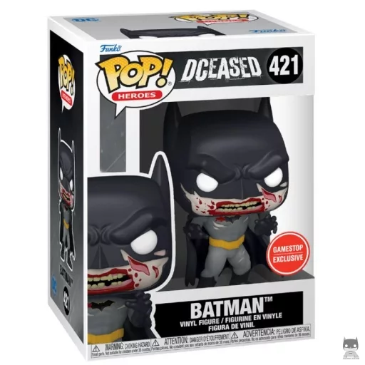 Figurine Funko POP Batman (Bloody) (GameStop)