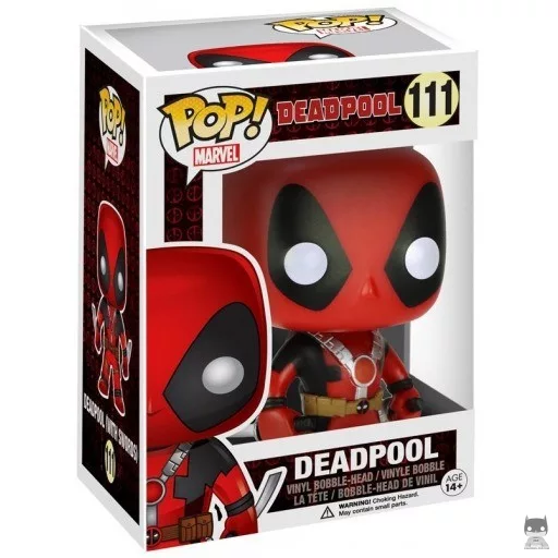 Figurine Funko POP Deadpool avec Epées (Bobble head)