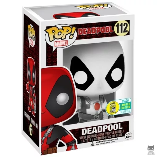 Figurine Funko POP Deadpool Pouce levé (Noir & Blanc) (Deadpool)
