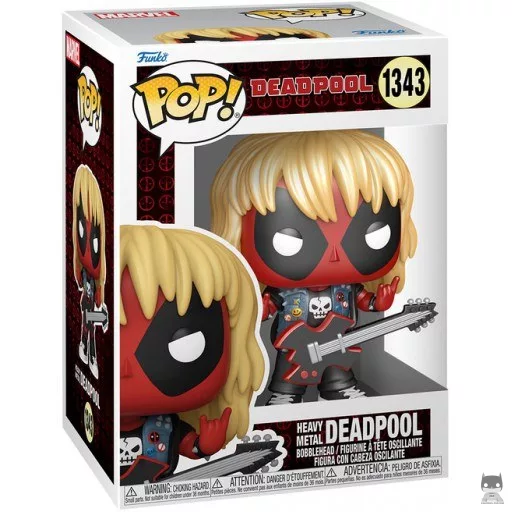 Figurine Funko POP Deadpool Heavy Metal (Metallic) (Metallic)