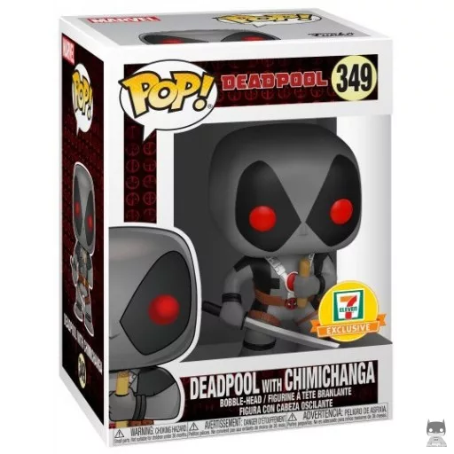 Figurine Funko POP Deadpool avec Chimichanga (Deadpool)