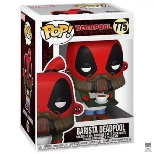 Figurine Funko POP Deadpool Barista (Bobble head)