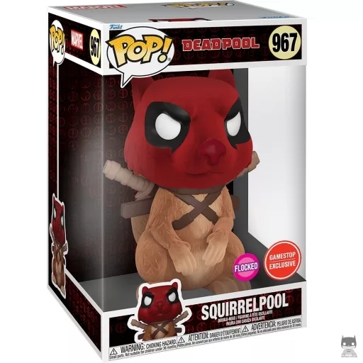 Figurine Funko POP Squirrelpool (Flocked) (Deadpool)