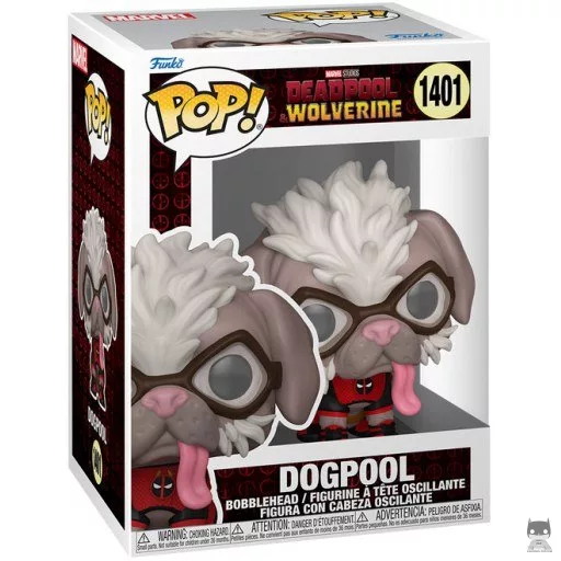 Figurine Funko POP Dogpool (Bobble head)