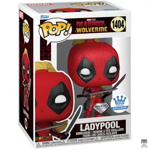 Figurine Funko POP Ladypool (Diamond Glitter) (Glitter)