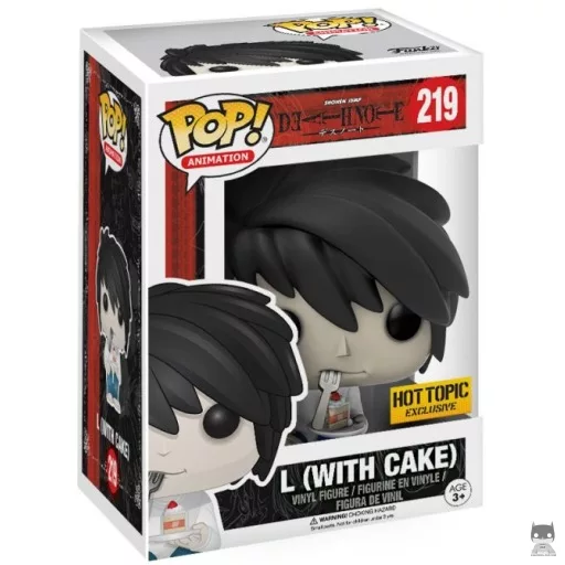 Figurine Funko POP L avec gâteau (Hot Topic)
