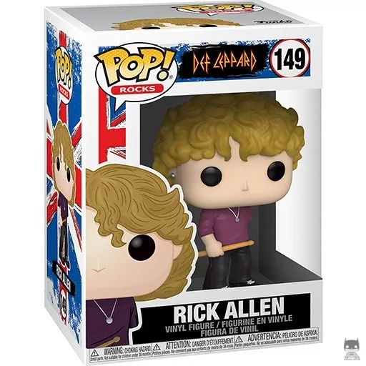 Figurine Funko POP Rick Allen (Def Leppard)