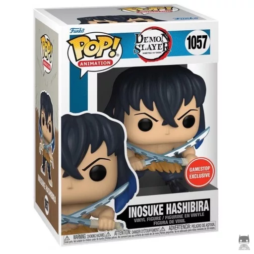 Figurine Funko POP Inosuke Hashibira (GameStop)