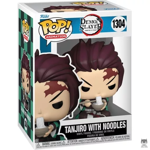 Figurine Funko POP Tanjiro avec Nouilles (Demon Slayer)