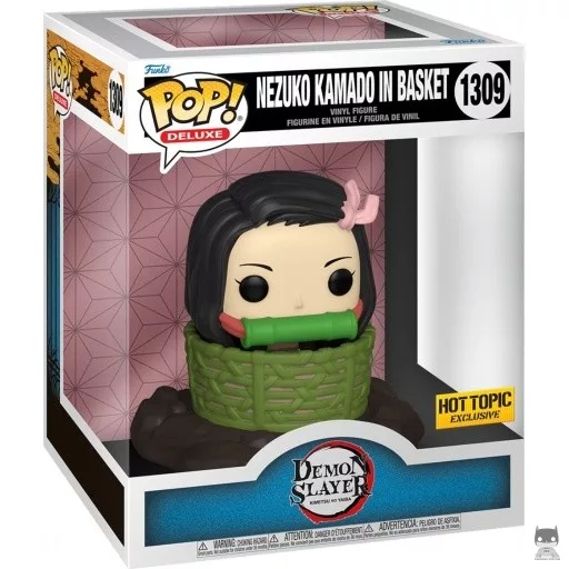 Figurine Funko POP Nezuko Kamado dans Panier (Nezuko Kamado)