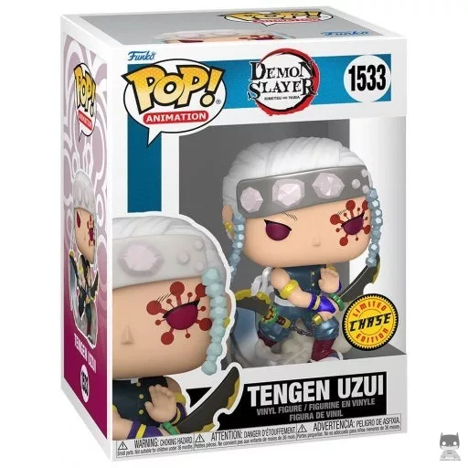 Figurine Funko POP Tengen Uzui (Chase & Metallic) (Metallic)