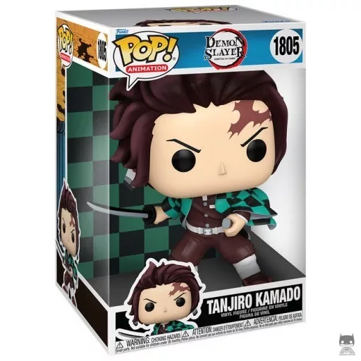Figurine Funko POP Tanjiro Kamado (SuperSized) (Demon Slayer)