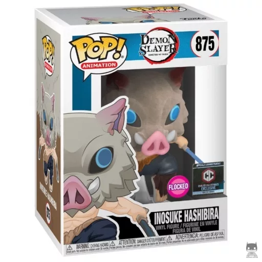 Figurine Funko POP Inosuke Hashibira (Flocked) (Flocked)