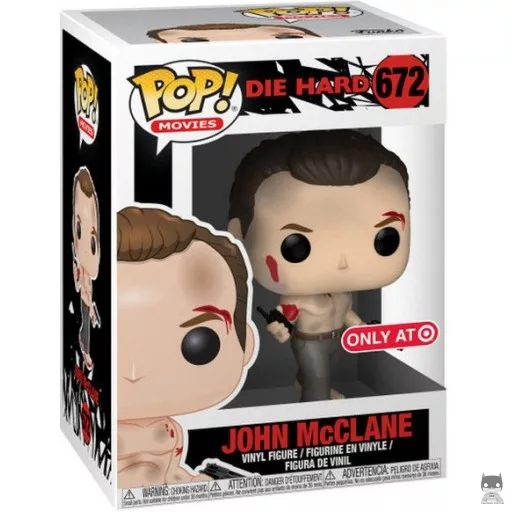 Figurine Funko POP John McClane Torse Nu (Die Hard)