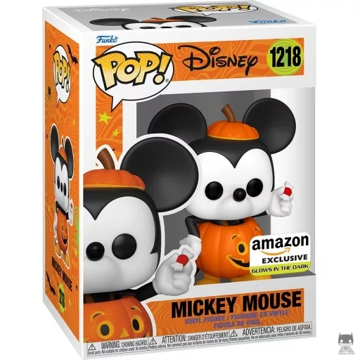 Figurine Funko POP Mickey Mouse (Glow in the Dark) (Amazon)