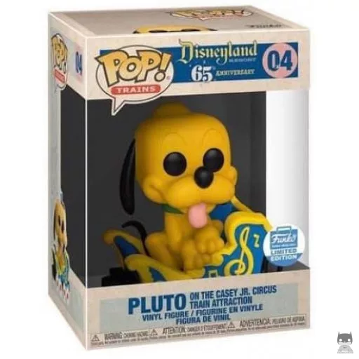 Figurine Funko POP Pluto dans le train du Cirque Casey Jr. (Exclusive)