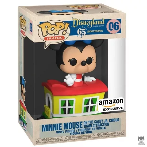 Figurine Funko POP Minnie Mouse dans le train du Cirque Casey Jr. (Exclusive)