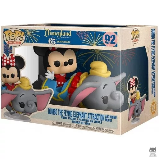 Figurine Funko POP L'attraction de Dumbo & Minnie (Disneyland 65ème Anniversaire)