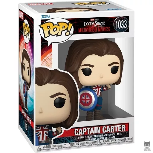 Figurine Funko POP Captain Carter (Bobble head)