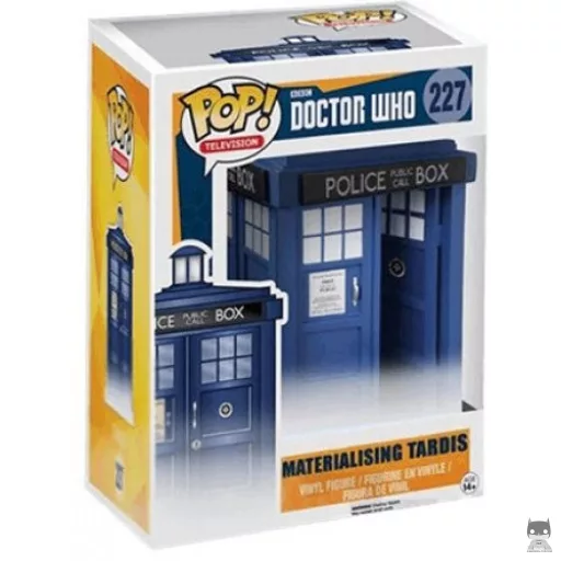 Figurine Funko POP Materialising Tardis (Supersized) (Doctor Who)