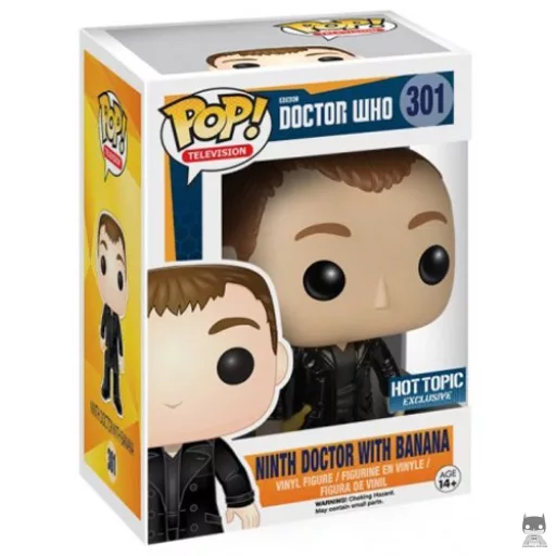 Figurine Funko POP 9ème Docteur (avec Banane) (Hot Topic)
