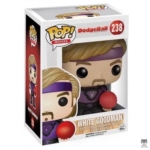 Figurine Funko POP White Goodman (Dodgeball ! Même pas mal !)