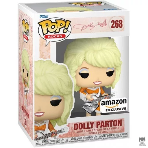 Figurine Funko POP Dolly Parton (Glastonbury 2014) (Diamond Glitter) (Dolly Parton)