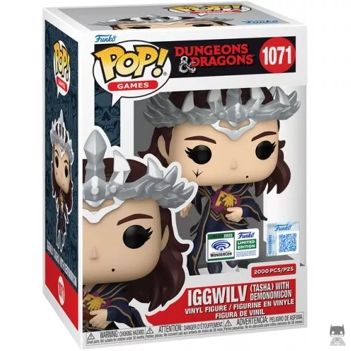 Figurine Funko POP Iggwilv (Tasha) avec Demonomicon (Donjons & Dragons)