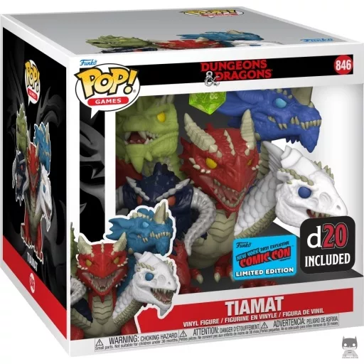 Figurine Funko POP Tiamat avec D20 (Supersized) (Tiamat)