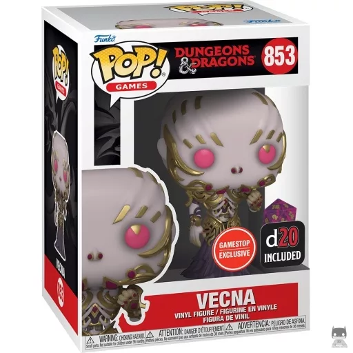 Figurine Funko POP Vecna avec D20 (Metallic) (GameStop)