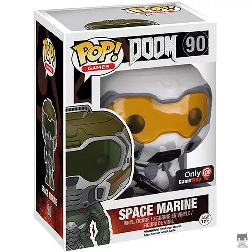 Figurine Funko POP Space Marine (Blanc) (Doom)