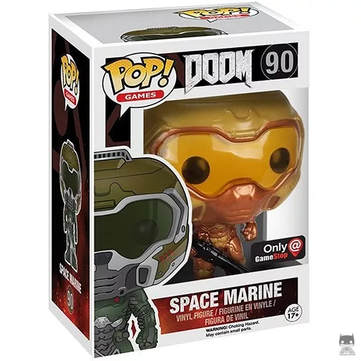 Figurine Funko POP Space Marine (Or) (Doom)