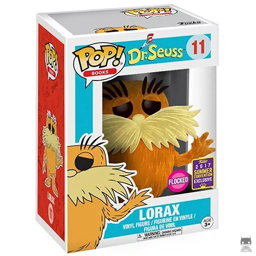 Figurine Funko POP Le Lorax (Flocked) (Pop! Vinyl)