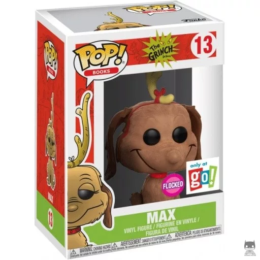 Figurine Funko POP Max le Chien (Flocked) (Dr. Seuss)
