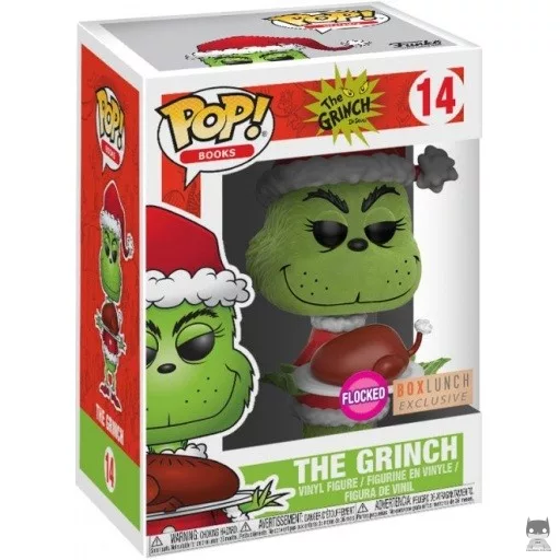 Figurine Funko POP Le Grinch (Flocked) (Dr. Seuss)