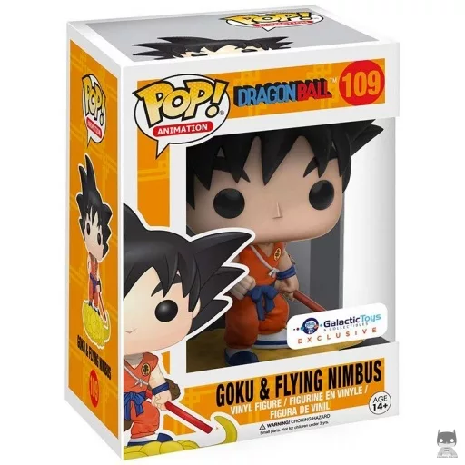Figurine Funko POP Goku avec Nuage Magique (Orange) (Dragon Ball (DB))