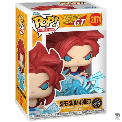 Figurine Funko POP Gogeta Super Saiyan 4 (Chase & Glow in the Dark) (Glow in the Dark)